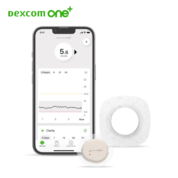Dexcom One+, купить Dexcom One, сенсор Dexcom One+ цена, мониторинг уровня глюкозы, Dexcom приложение, сенсор для диабета, контроль сахара без проколов.